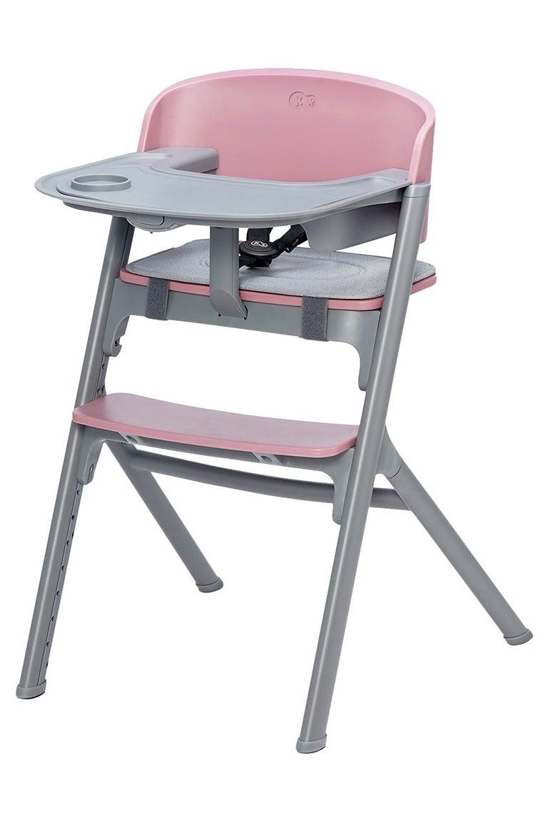 Kinderkraft - Livy High Chair - Aster Pink - Image 1