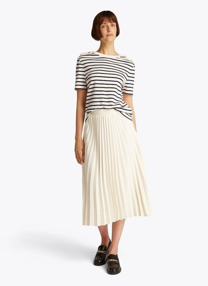 TOMMY HILFIGER Striped Crew Neck T-Shirt - Image 4