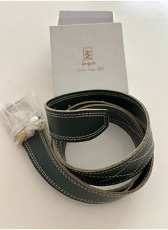 ماركة غير محددة حزام جلد أخضر للرجال  - Image 2