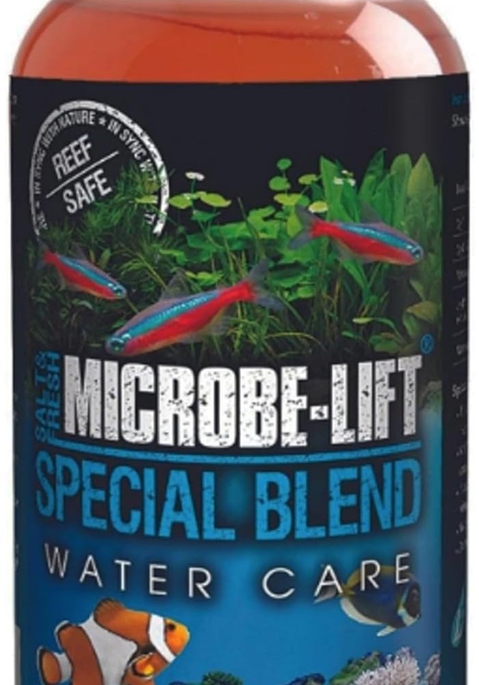 Microbe Lift MICROBE-LIFT Special Blend Aquarium and Fish Tank Cleaner for Freshwater and Saltwater - 16 Ounces - Image 1