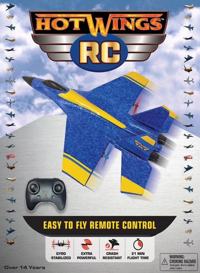 Hot Wings Planes طائرة هوت وينغز RC مزودة بجيروسكوب سهلة الطيران في متاحف الطيران في جميع أنحاء البلاد - Image 1