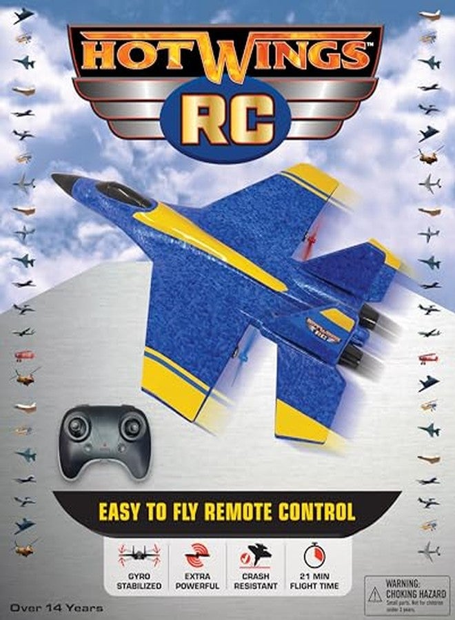 Hot Wings Planes طائرة هوت وينغز RC مزودة بجيروسكوب سهلة الطيران في متاحف الطيران في جميع أنحاء البلاد - Image 2