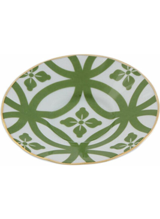 Porland Morocco Ergonomic Tea Plate DS1 Green 12 Cm  - Image 3