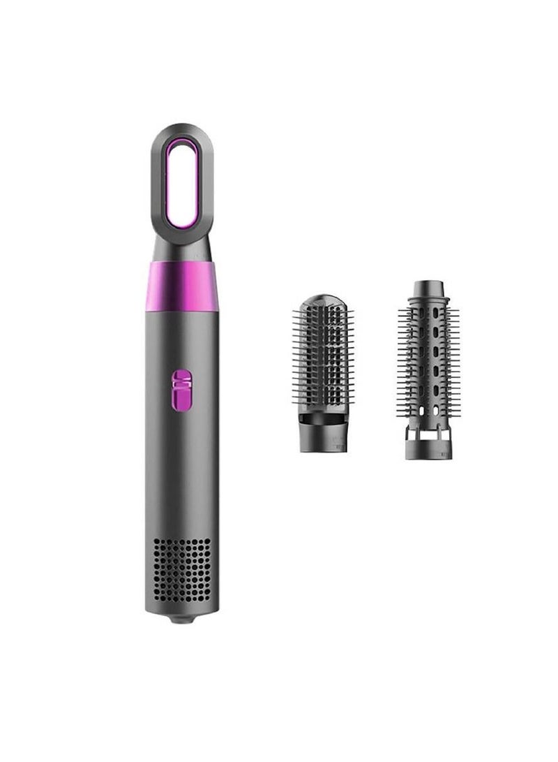 جينيكست فرشاة تجفيف الشعر 3 في 1 ومكثف الشعر ، ومصفف مجفف الشعر القابل للفصل ، وفرشاة الهواء الساخن بخطوة واحدة لفرد تجعيد الشعر وتجفيفه - Image 1