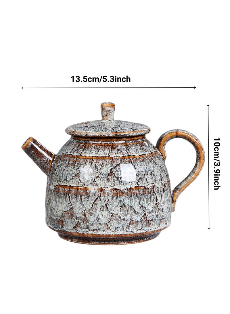 آنا جرة شاي وقهوة مصنوعة يدويًا من سيراميك RAK بقدرة 300 مل بتصميم خاص بلون زجاجي متغير - Image 2