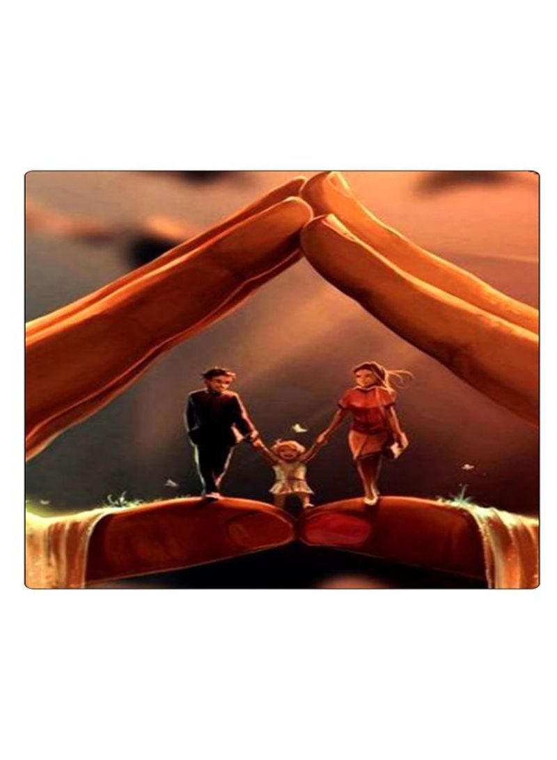 RKN Printed Anti-Slip Gaming Mouse Pad Multicolor