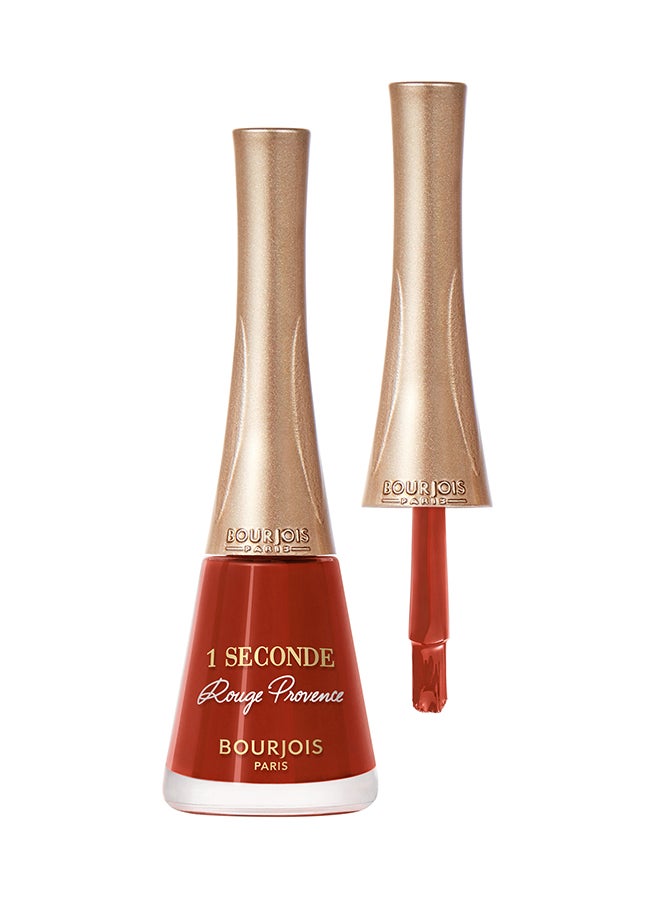 BOURJOIS PARIS 1 Seconde Nail Polish  54  Rouge Provence​​​​​  - Image 1