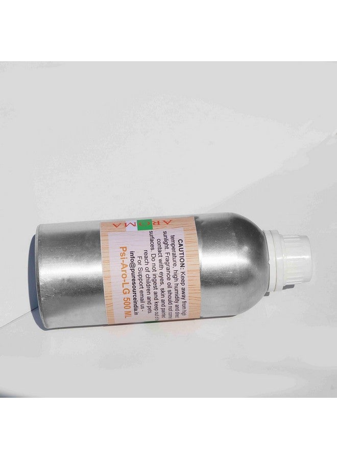 Pure Source India زيت الليمون العشبي من مصدر نقي الهند 500 مل في زجاجة ألمنيوم - Image 4
