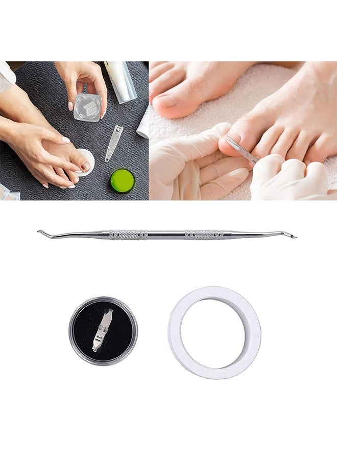 Ingrown Toenail Tool Ingrown Toenail Correction Treatment Kit Ingrown Toenail Corrector Manicure Tool for Home Ingrown Toenail Lifter - Image 3