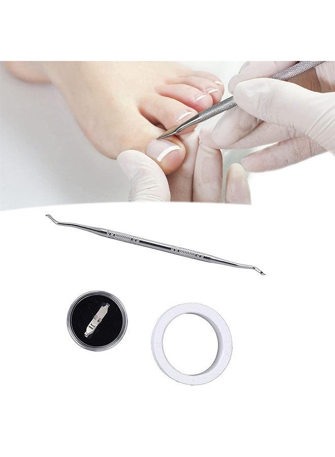 Ingrown Toenail Tool Ingrown Toenail Correction Treatment Kit Ingrown Toenail Corrector Manicure Tool for Home Ingrown Toenail Lifter - Image 4
