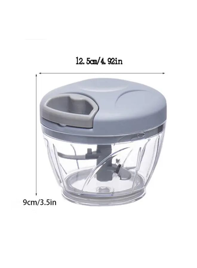Green Manual Garlic Press And Meat Grinder Hand Pulled Easy Clean Stainless Steel Kitchen Tool - Image 3