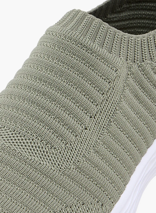 Oaklan by Shoexpress Women's Textured Slip-On Sneakers