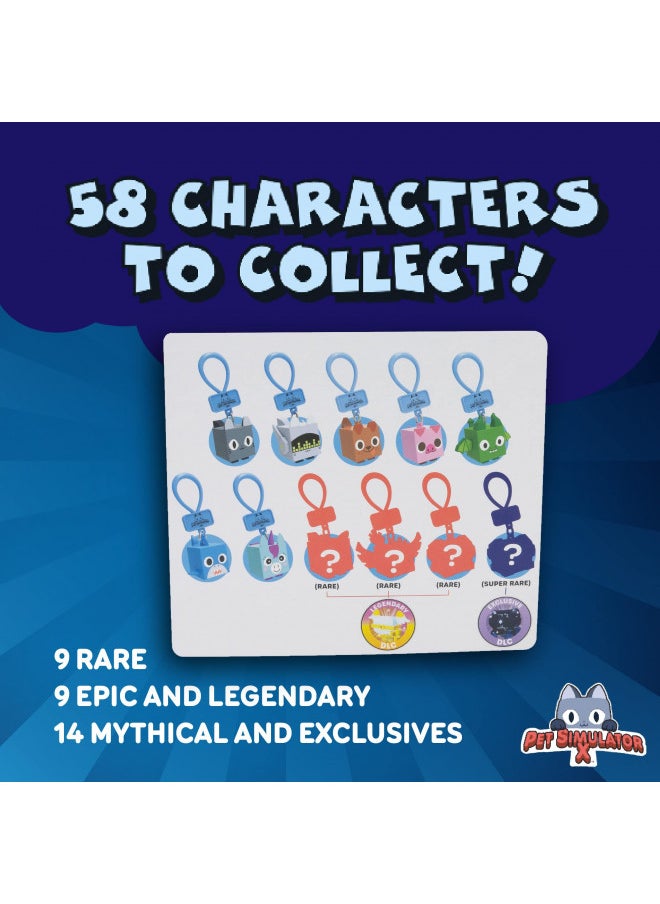 UCC Distributing PET Simulator X - Mystery Pet Minifigure Toys with Collector Clip - Blind Bags 3 Pack and Chance of DLC Code - Surprise Collectable  - Image 3