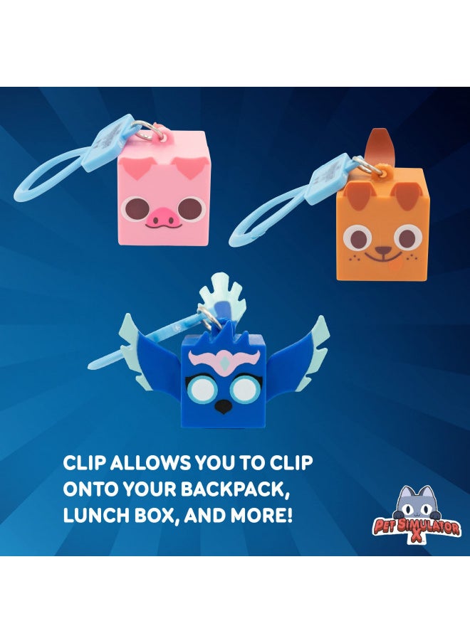 UCC Distributing PET Simulator X - Mystery Pet Minifigure Toys with Collector Clip - Blind Bags 3 Pack and Chance of DLC Code - Surprise Collectable  - Image 5