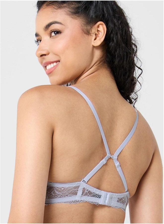 La Senza Lace Detail Bra - Image 3
