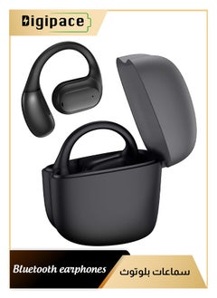 Digipace Open Ear Headphones Bluetooth 5.4 Earphones Air Conduction True Wireless Earphones, 14.2mm Big Drivers, Ultra-Light Sport Earbuds with Earhooks,Compatible with iPhone And Android  - Image 1
