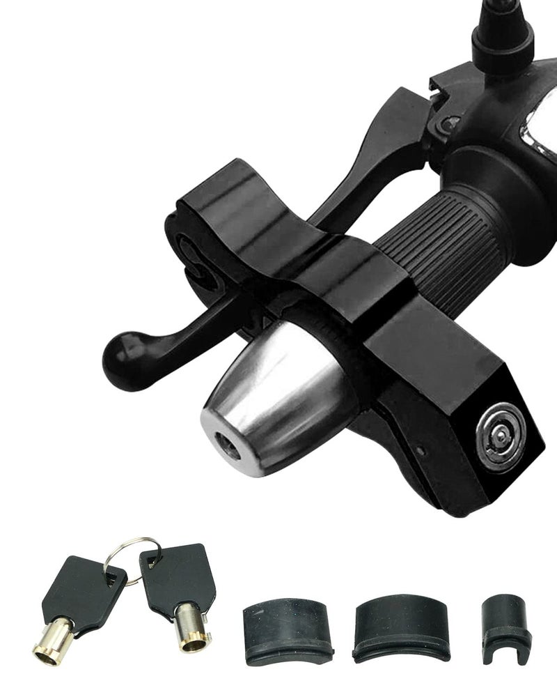 Nahntaipy Motorcycle Throttle Lock, Universal Heavy Duty Motorcycle Grip Handlebar Lock Fit for Motorbike Sports Bikes Scooter Mopeds ATVs Black - Image 1