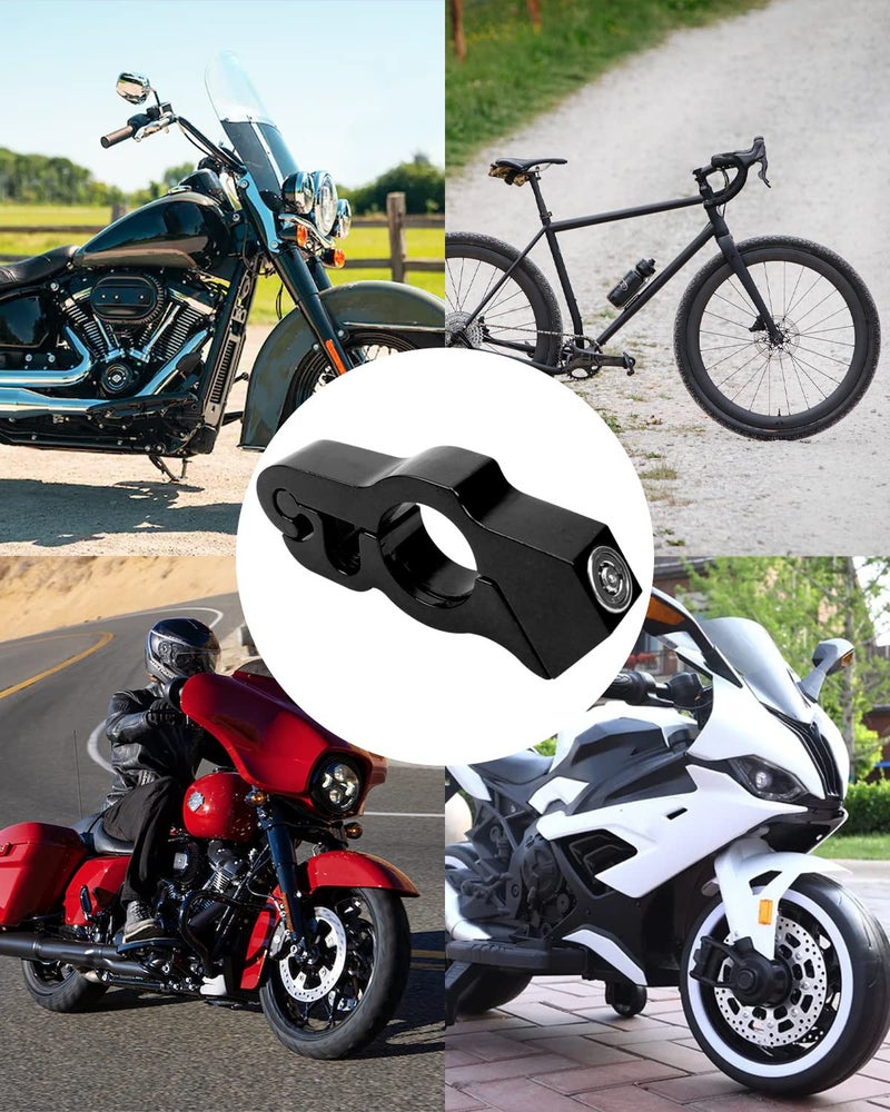 Nahntaipy Motorcycle Throttle Lock, Universal Heavy Duty Motorcycle Grip Handlebar Lock Fit for Motorbike Sports Bikes Scooter Mopeds ATVs Black - Image 4