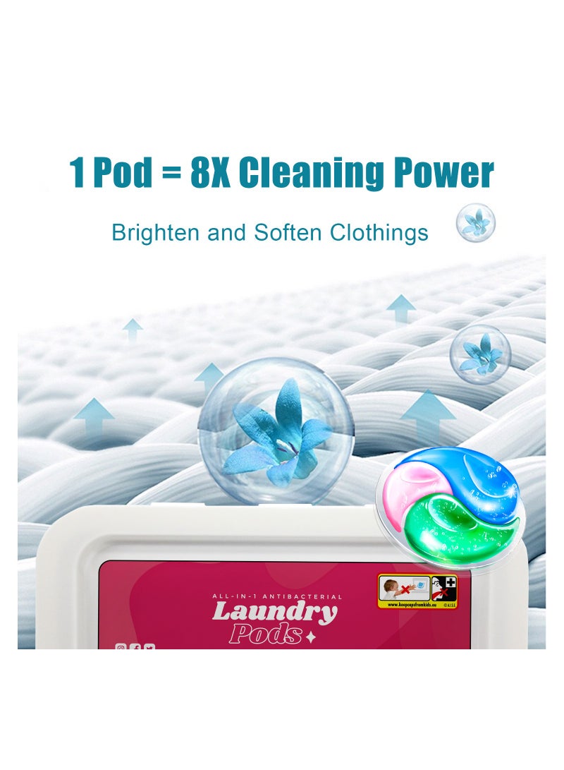 Lisnor All In 1 Pods Washing Liquid Capsules With Touch Of Freshness Downy 15 Count