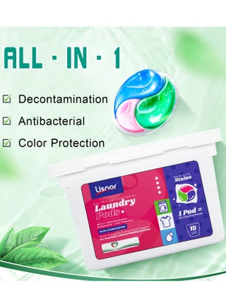 Lisnor All In 1 Pods Washing Liquid Capsules With Touch Of Freshness Downy 15 Count - pzsku/ZB077CC749A47FC905C03Z/45/_/1716710487/92aca77d-762f-4a8f-9971-eecfccc3c00b