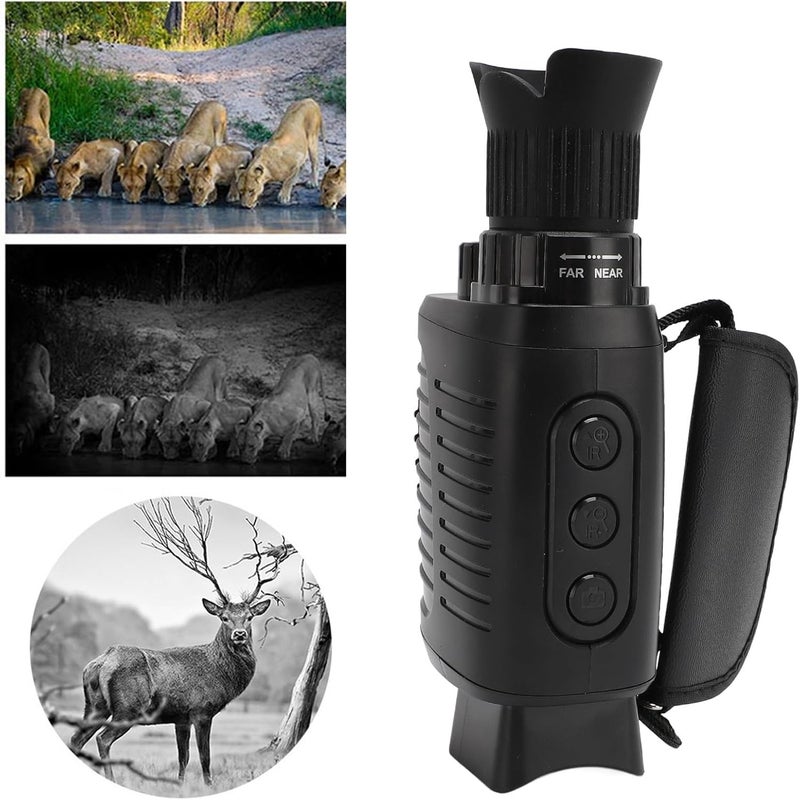 GOWENIC 2.5K Digital Zoom Monocular, Night Monocular, 10X Digital Zoom with Infrared Night, Large Storage Capacity, for Travel, Outdoor Activities, and Wildlife Observation - Image 5