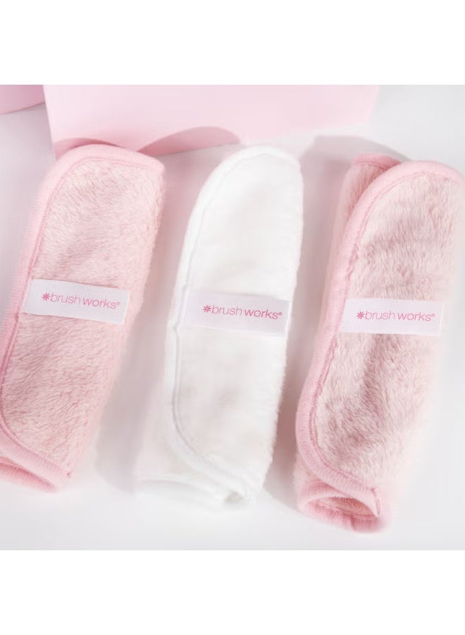 Brushworks brushworks Makeup Remover Cloths (3 Pack) - Image 2