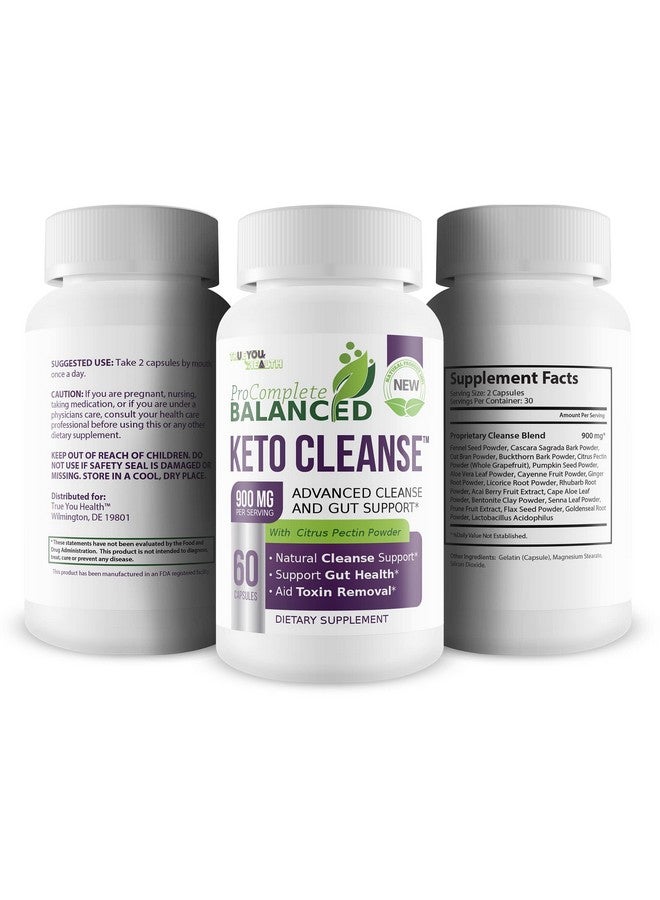 Generic Keto Cleanse - Pro Complete Balanced Cleanse & Gut Support - Aid Toxin Removal & Nutrient Absorption - Help Cleanse The Body & Digestive Tract - All Natural Formula - Promote Healthy Gut & Digestion  - Image 4