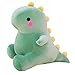 DUANMUL Cute Dinosaur Plush Toys Fat Dinosaur Stuffed Animals Toys Dolls Dinosaur Plush Toy Soft Stuffed Animal Dino Plushies Doll Cute Birthday Gifts for Kids Girls Boys Green13in - Image 4