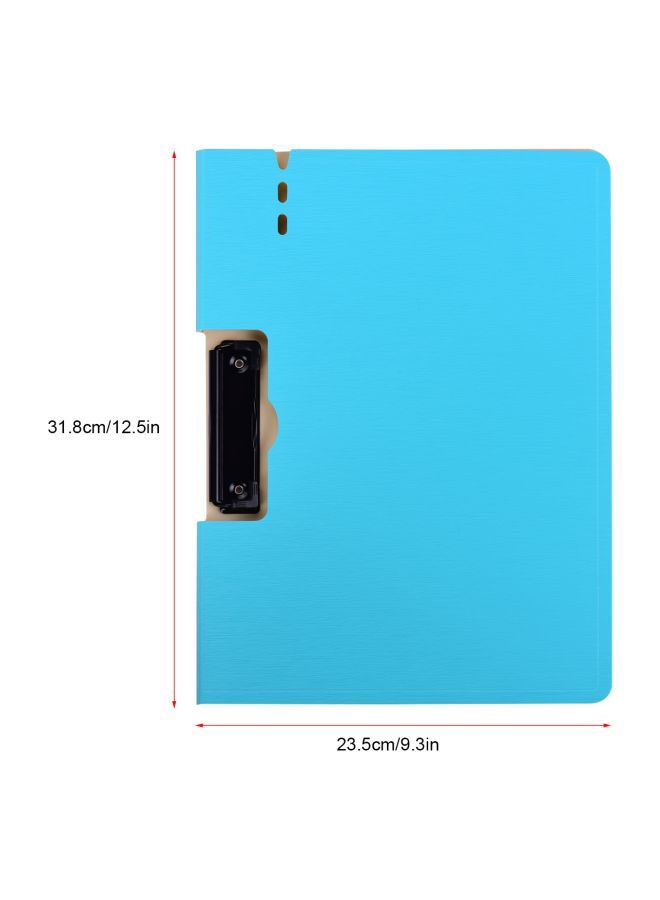 NIBEMINENT Plastic File Cover Blue  - Image 3