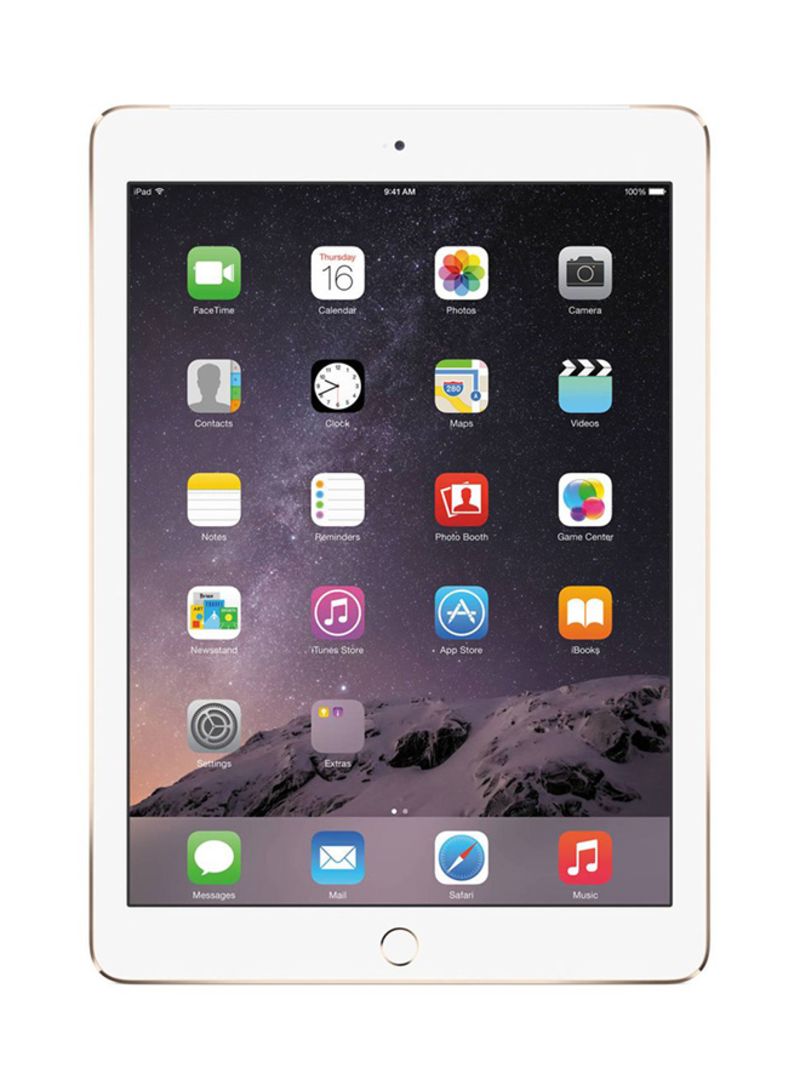 ابل  Renewed - iPad Air 2 9.7inch 64GB Wi-Fi 4G Gold With FaceTime - Image 3