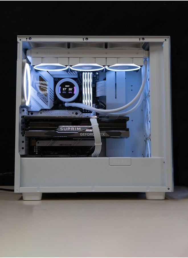 Game Sekret - Blade 4070Ti Gaming PC - Intel Core i9-13900KS | NVIDIA RTX 4070Ti 12GB GPU | 64GB DDR5 RAM | 1TB SSD + 1TB HDD | 360mm Liquid Cooler | Z790 MOBO | 750W PSU | WiFi/BT/Win11 Pro | Game Sekret Desktop Computer - Image 1