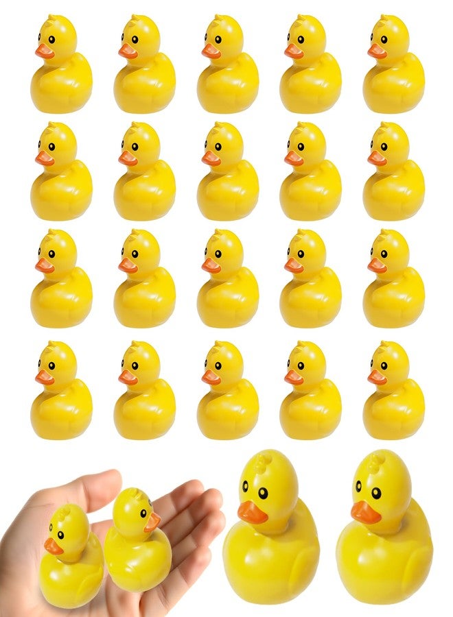 FIVEDAOGANG Duck Matching Bath Toys for Kids - 20 Plastic Ducks with Storage Bag | Fun Memory Games-Float Mini Duck Baby Bath Ducky Shower Toys-Water Outdoor Game for Children,Preschoolers,Birthday Party Carnival - Image 3
