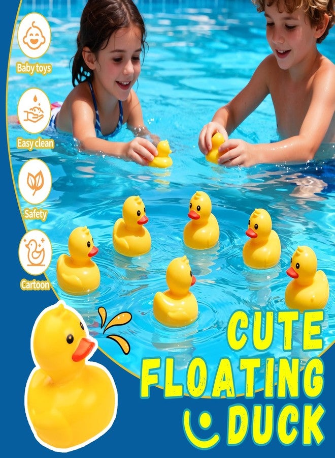 FIVEDAOGANG Duck Matching Bath Toys for Kids - 20 Plastic Ducks with Storage Bag | Fun Memory Games-Float Mini Duck Baby Bath Ducky Shower Toys-Water Outdoor Game for Children,Preschoolers,Birthday Party Carnival - Image 4