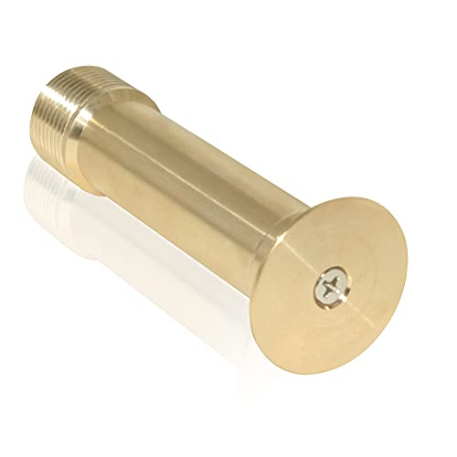 Hooshing 1/2" DN15 and 3/4" DN20 Brass Bell Fountain Nozzle Display Mushroom Water Spray Sprinkler for Garden Pond Amusement Park Museum Library Copper - Image 3
