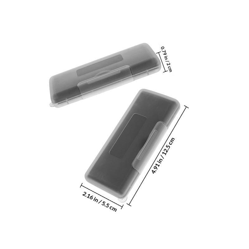 White Portable Waterproof Hard Drive Storage Case Organizer For M 2 SSD Travel - Image 3