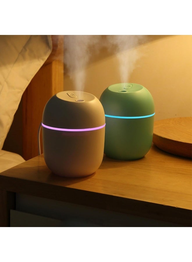Generic 220ml Aroma Diffuser and Nano Air Humidifier, Portable Electric Scent Diffuser with Ultra-Fine Mist and 7-Color LED Lights, Quiet Fragrance and Moisture Machine for Car, Office, Bedroom and Home - Image 3
