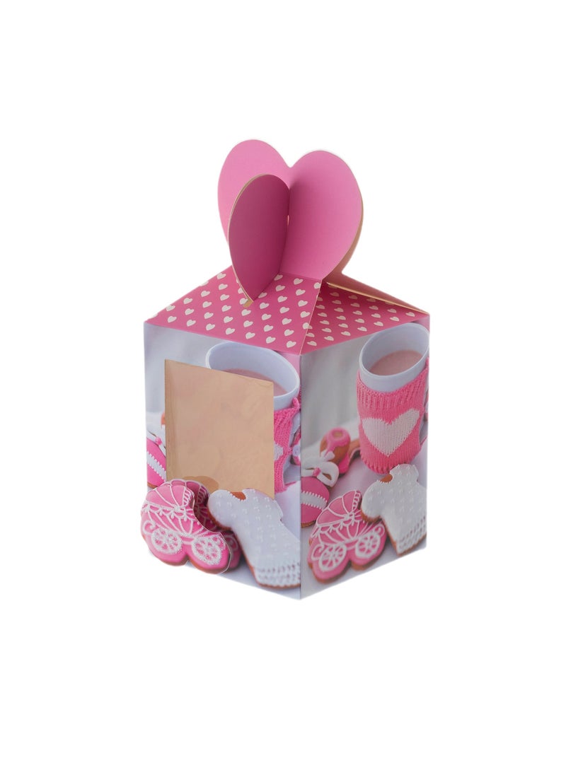 Hic small gift boxes for sweets 12 pcs size 12*10 cm  - Image 2