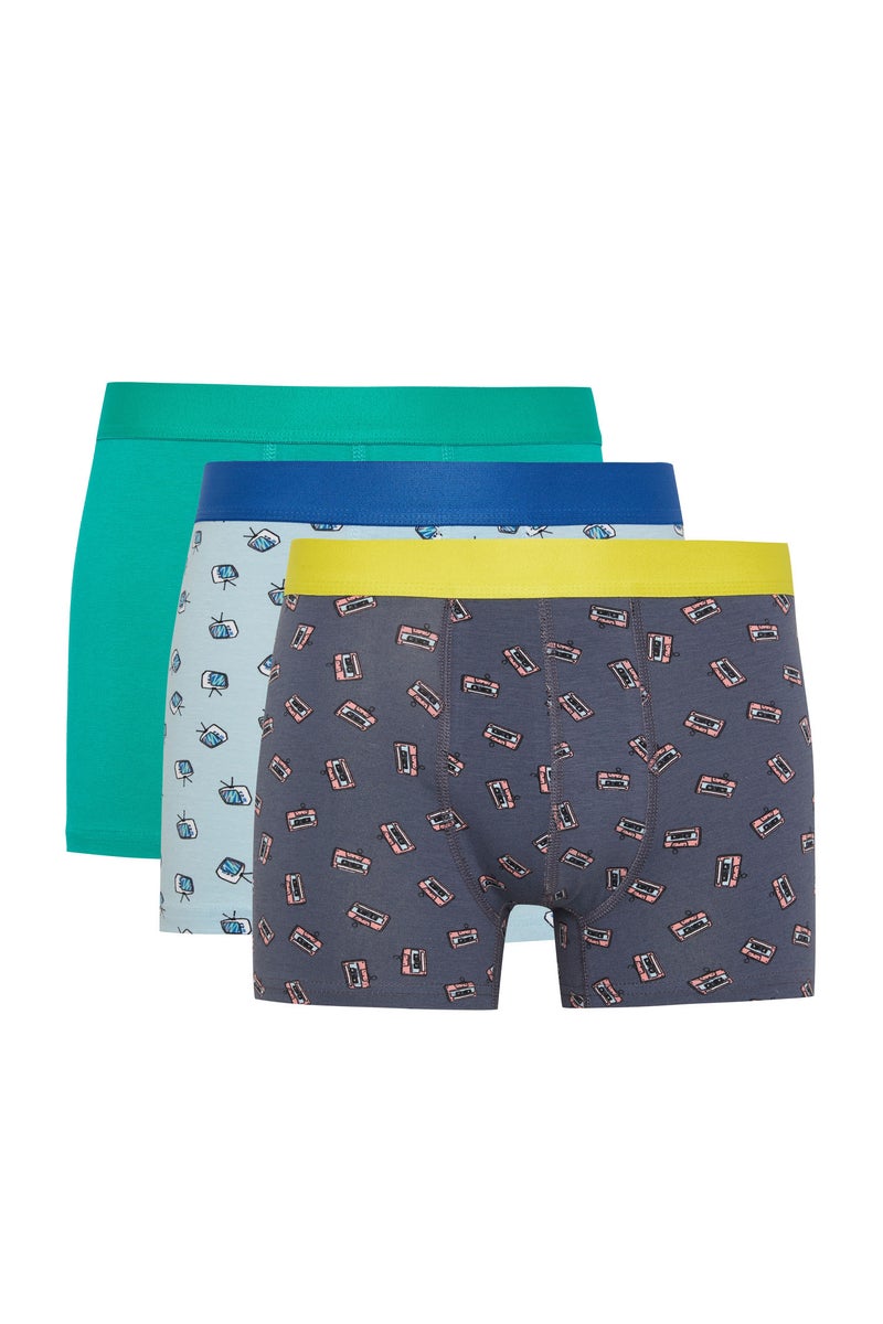 DeFacto Man Man 3 piece Regular Fit Boxer  - Image 1