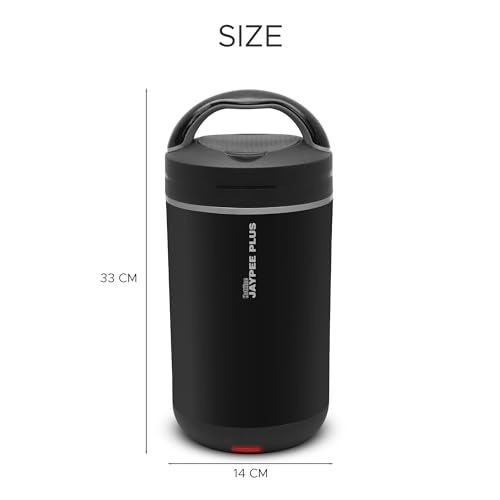 Jaypee Plus Hottline 4-320X4 ml Stainless Steel Electric Lunch Box for Men & Women|Shockproof Design|BPA Free|Reheat Food in 30 Minutes|Convenience case for Power Cord|Inbuilt Thermostat,Black - Image 5