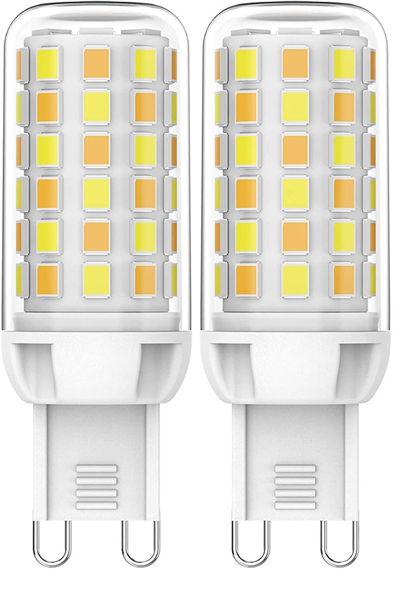 CITRA G9 LED Bulb 4W, 450LM, 220-240V G9 Ceramic Base Light Bulb for Ceiling Light Tricolor - Pack of 2 - Image 1