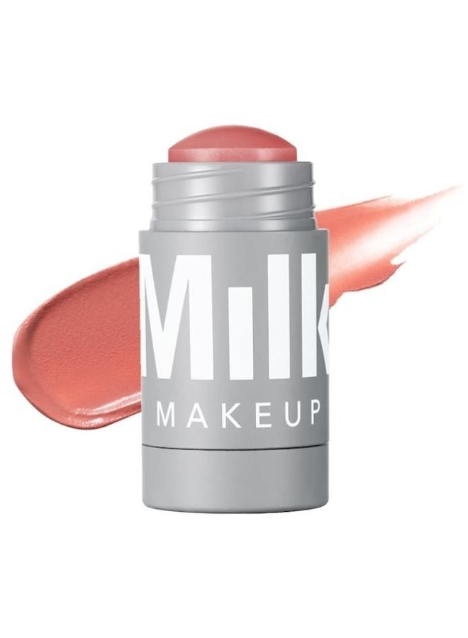 MILK MAKEUP MILK MAKEUP Lip + Cheek Cream Blush Stick Werk 6g – Dusty Rose Multi-Use Non-Comedogenic Stick for Lips & Cheeks  - Image 1