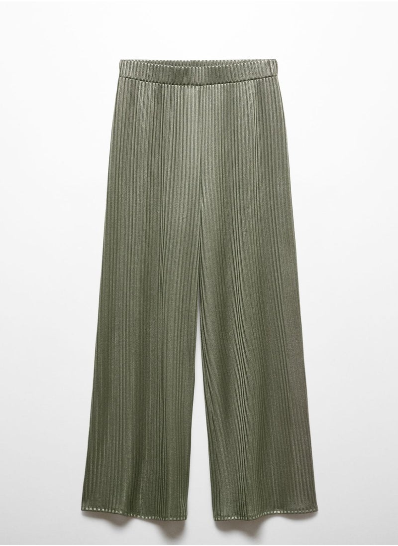 MANGO - Wide Leg Pants - Image 1