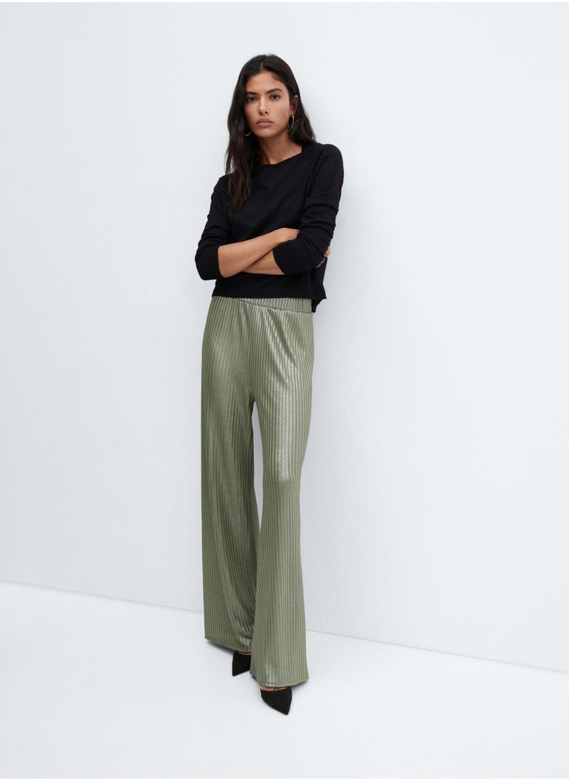 MANGO - Wide Leg Pants - Image 1