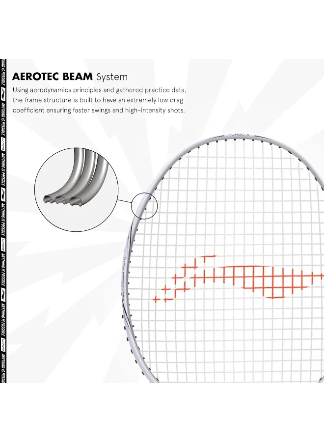 لي-نينج مضرب تنس الريشة كاربون فايبر ويند لايت ستيلث  جرام مشدود