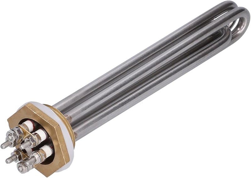 24V 900W Stainless Steel Heating Tube With Brass Thread For Water Boilers Kitchen Equipment - Image 2