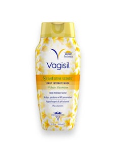 Vagisil Vagisil Scentsitive Scents White Jasmine Wash 354ml  - Image 1