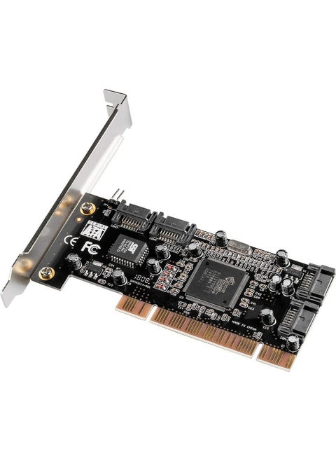 4 Port PCI Sata Card Sata Raid Card - I/0 Control Card 4 Port HDD Data Harddisk Multiplexer