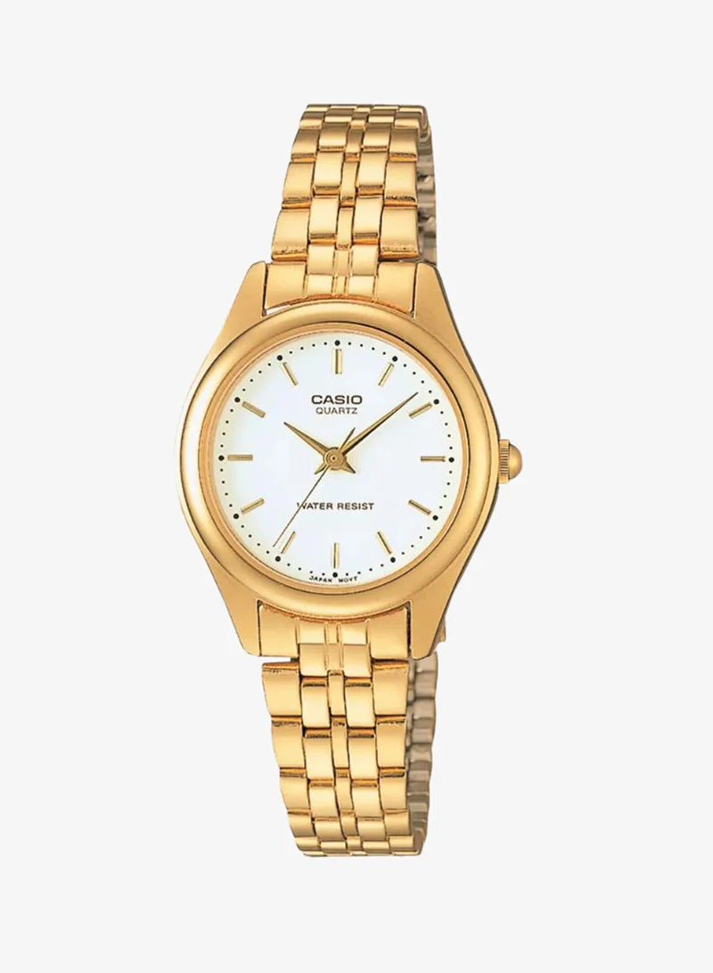 كاسيو Women's Stainless Steel Analog Watch LTP-1129N-7ARDF - 28 mm