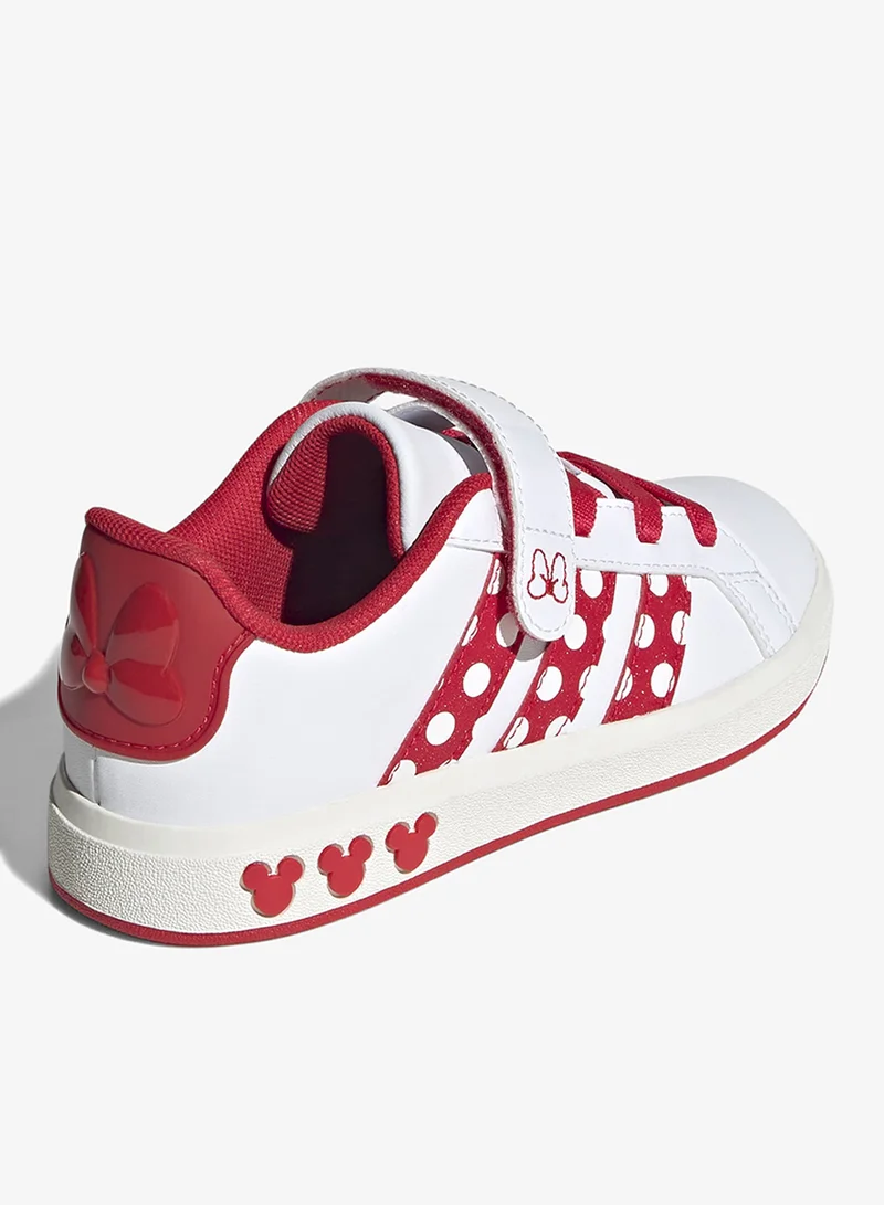 Adidas FTWWHT/PURRUB/OWHITE Kids Grand Court Minnie El  | Best Price UAE