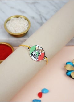 Madhoor Designer Handcrafted Rakhi Multicolour  - Image 2